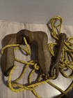 Vintage Seasense 15 Lb  Cast Iron Boat Naval Style Anchor