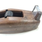 Executive Tape Dispenser Vintage 1960s 3m Scotch Model C-21 Faux Wood Grain