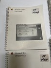 Lot Of 6 Various Vintage Apple Documentation Manuals   Guides   Etc  1987-1990