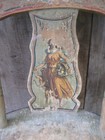 Early Antique Wood Doll s Chair Original Worn Paint