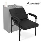 New Black Reclining Salon Barber Shampoo Chair Hair Styling Spa Beauty Equipment