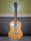 Vintage Russian Parlor Guitar - Plays   Sounds Great 