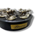 Blanton s Bourbon Genuine Bottle Glorifier Display Horseshoe Horse Stoppers