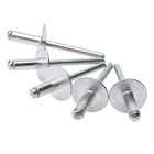  50pcs Large Flange Aluminum Blind Rivets  4 8 X 16mm Pop 3 16  X 5 8  Silver