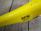 Old School Bmx Viscount Mx Seat Yellow Model 731 Vintage Bmx Racer Freestyle