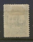 Newfoundland 127 1920 Provisional Two cents On 30c Slate From Cabot Issue Mph 