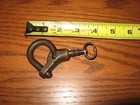 Original  Civil War Relic Artillery Cannon Limber Chest Lock - Padlock W  Key