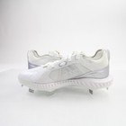  Adidas Softball Cleat Women s White New Without Box Multiple Sizes