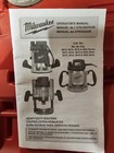 Milwaukee Heavy Duty Router With Case