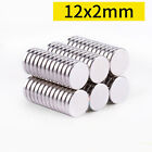 100 Neodymium Magnets Round Disc N35 Super Strong Rare Earth 12mm X 2mm Lot New