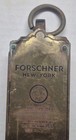 Vintage Forschner New York Hanging 100lb Brass Face Scale Model 199