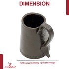Tudor Medieval Renaissance Tankard Leather Dining Hall Drinking Vessel Mug Cup