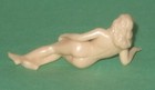Scarce Orig Old 1950 s Marx  hard Plastic  Lying Bathing Beauty Figure