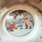 2 Vtg Villeroy   Boch Foxwood Tales Bread Butter Plates 6 5  1994