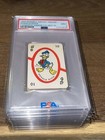 Vintage 1950 Walt Disney Mickey Mouse Card Game Psa Graded Set Lot Of Cards Rare