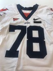 Game Worn Used Virginia Uva Cavaliers Cavs Football Jersey Size 44  78
