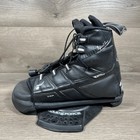 Liquid Force Fusion Womans Wake Board Boot Black White Size 12    Hardware