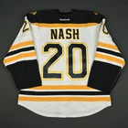 2016-17 Riley Nash Boston Bruins Game Used Worn Nhl Hockey Jersey Meigray