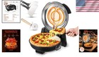 Portable 1200w Pizza Cooker With 5 Settings     Perfect For Home Or Picnic