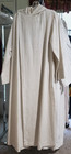 C M Almy Choir Server Alb Tunic Linen Shade Front Wrap 57  Long Super Nice
