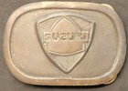 Vintage Suzuki Belt Buckle Rare Find 70 s