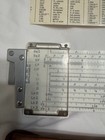 Vintage Keuffel   Esser K e Deci-lon 10 Slide Rule 68 1100 W leather Case 