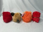 Lot Of 4 Vintage Puffkins Collection W  Tags - Jangles  Kisses  Omar  Fetch