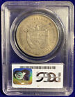 1904 Panama Silver 50 Centesimos - Pcgs Xf45 - Problem Free Crown - Km  5