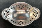 Tiffany Sterling Silver Pierced Candy   Nut Dish No Monogram Vg Condition