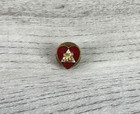 Vtg Loyal Order Of The Moose Lodge Hat Lapel Tie Tack Enamel Red Heart Gold Tone