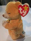 Ty Beanie Baby  hope  The Praying Bear 1998 Rare W tag Errors  gasport vintage