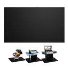 50 X 36 Inches Under Grill Mats For Outdoor Grill  Reusable Grill Mat For Deck