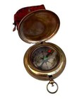 Handmade  Nautical Compass Marine Compass Gift Antique Vintage Brass Pock  Gifts
