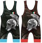 Men s Italy Wrestling Singlet Suit Berkner Uww Representative