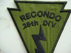  Us  25th Infantry Division Recondo   Vietnam War Patch