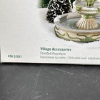 Dept 56 Village Accessory    frosted Fountain    52831