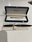 Waterman Paris Expert Rollerball Pen Black And Gold Trim Presented In Gift Box