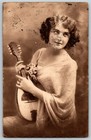C1915 Vintage Russian Theatre   Stage   Film Actress Postcard  4244 