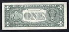 2003  1 Frn Federal Reserve Note Missing Seal Overprint Error    Very Fine 