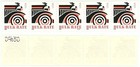 Automobile Medium Size Date Mnh Pnc5 Plate S222 Scott 2905a Back   On Last Stamp