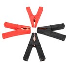 4x Jumper Cable Battery Charger Alligator Clamps For Car Vans Trucks Heavy Duty