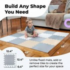 Baby Play Mat  Soft Foam Floor Tiles For Kids  Adjustable Interlocking Foam T   