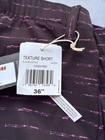Nwt Men s Adidas Texture Shorts  Size  36  Color  Black lucid Fuchsia  j10 