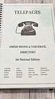 Amish Phone   Voicemail Directory 1st National Edition 2014