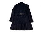 Bbc Hot Topic Doctor Who 2009 Tardis Blue Double Breast Peacoat Sz 1x Halloween