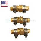 3 4  5 8  Garden Mender End Repair Kit Water Hose Male Female Connector W  Clamp