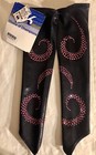 Gk Skating Dance Child One Size Black Foil Swar Crystals Arm Band W Finger Loop