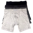 Skims Men s Boxer Briefs - 3 Pack - Medium - 5  Inseam - Cotton - Gunmetal Multi