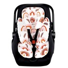 2 In 1 Infant Car Seat Insert  Car Seat Head Support Baby Girls Boys Soft Insert