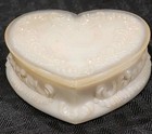 Degenhart Glass Heart Shaped Trinket Box